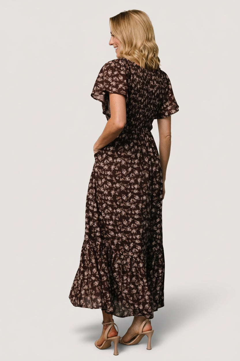 Joanie Smocked Dress | Clove Floral - Image 4