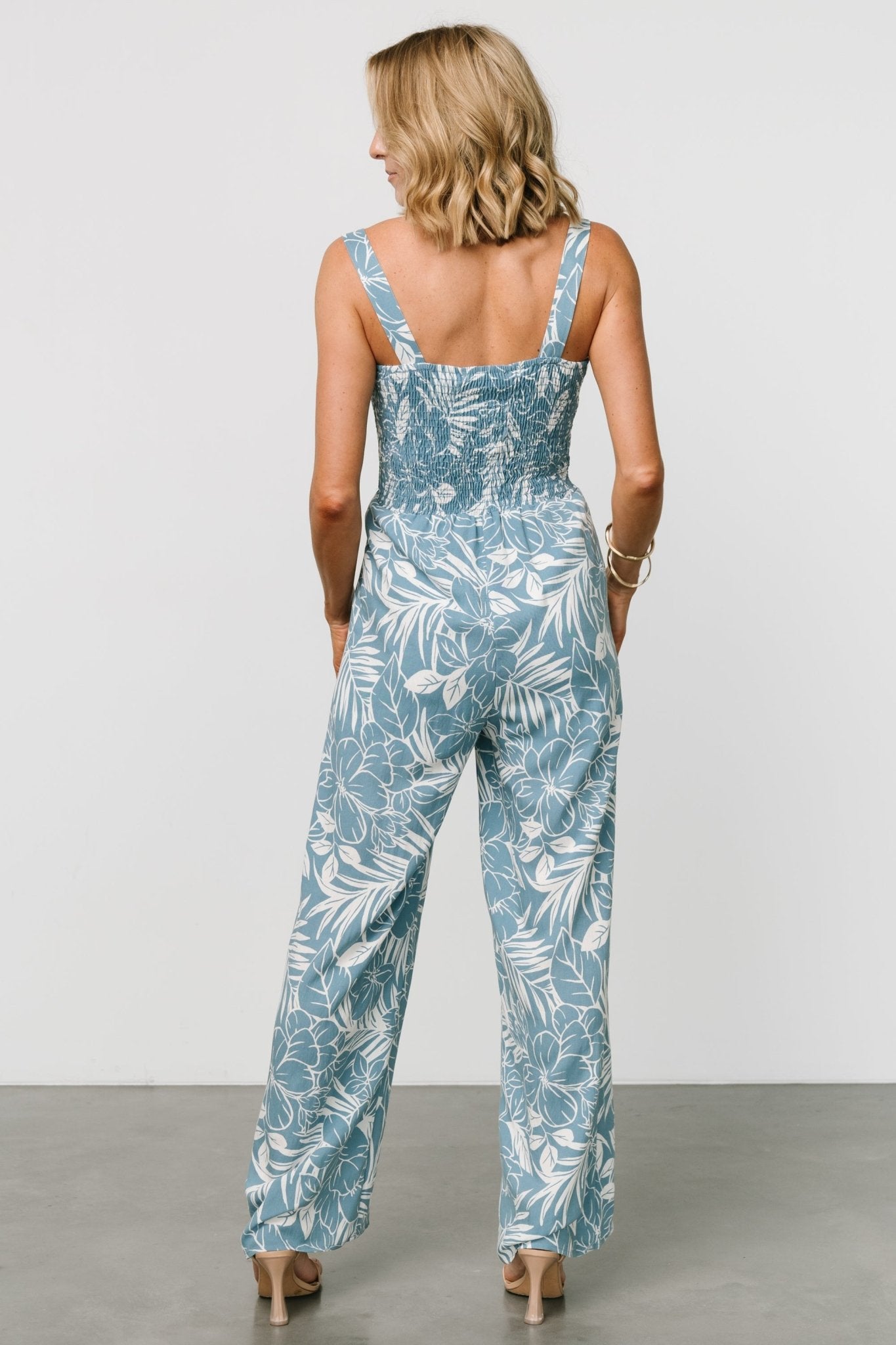 Keely Tank Jumpsuit | Blue Print - Image 5