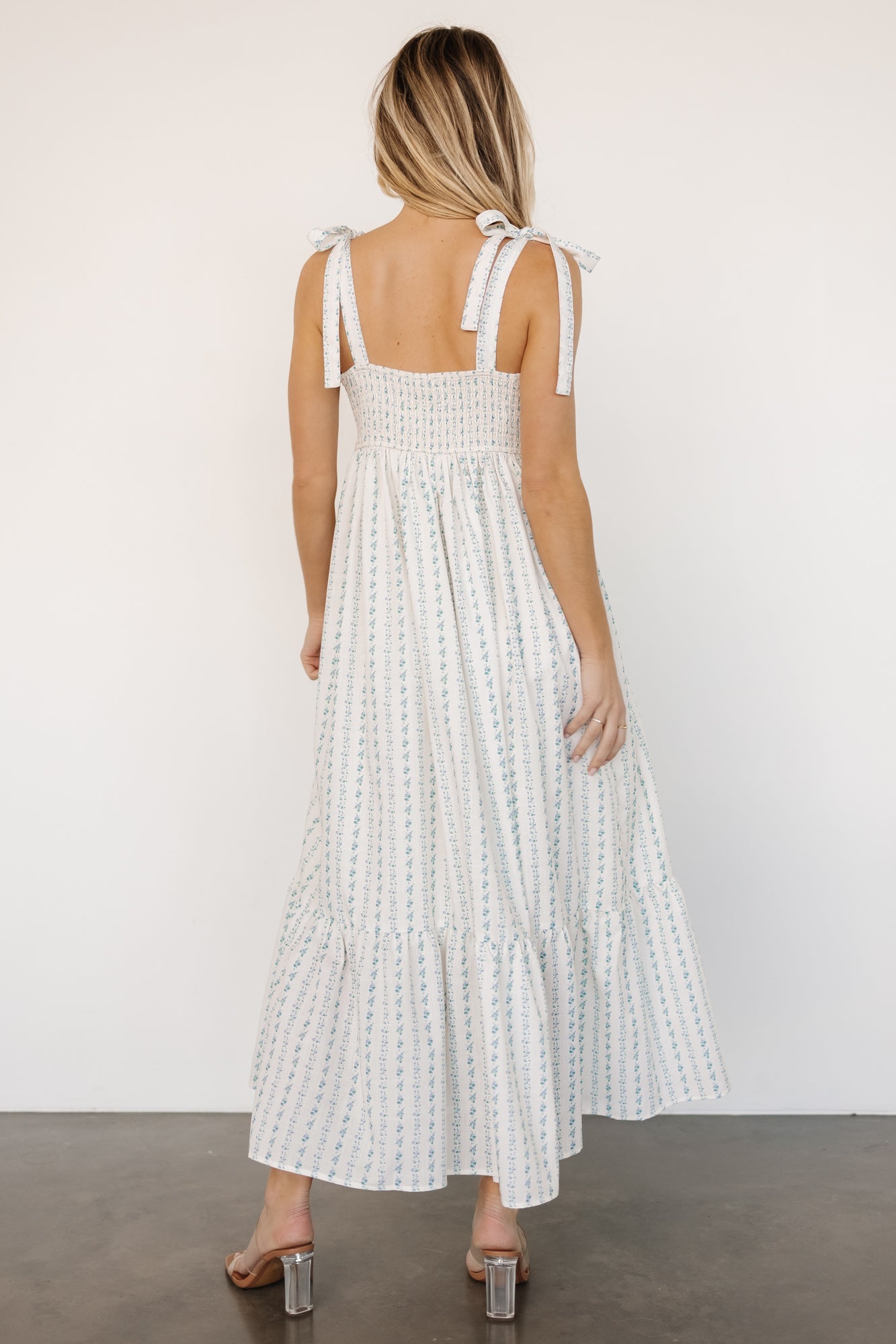 Kennie Maxi Dress | Cream Multi Floral - Image 4