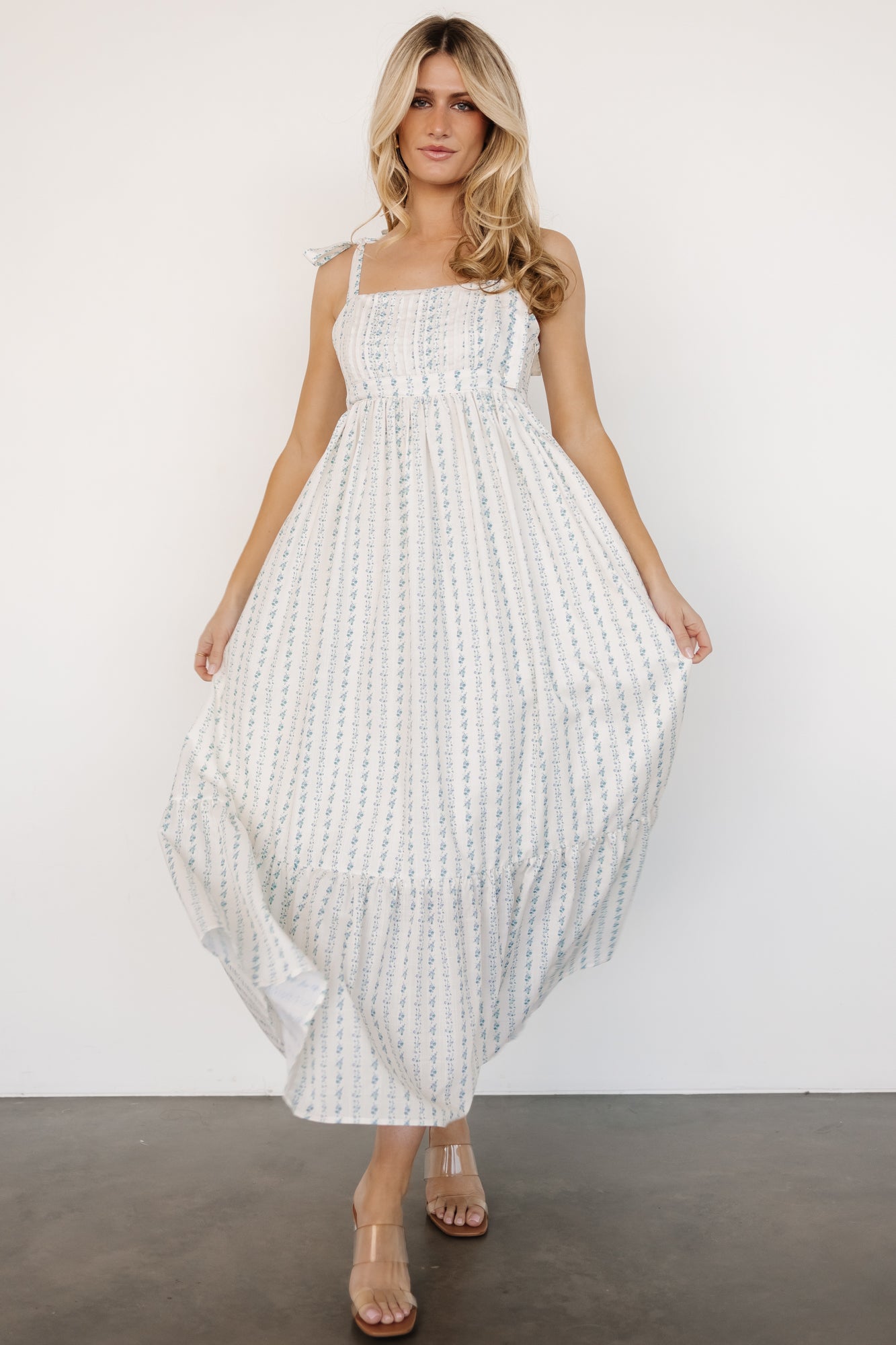 Kennie Maxi Dress | Cream Multi Floral - Image 2