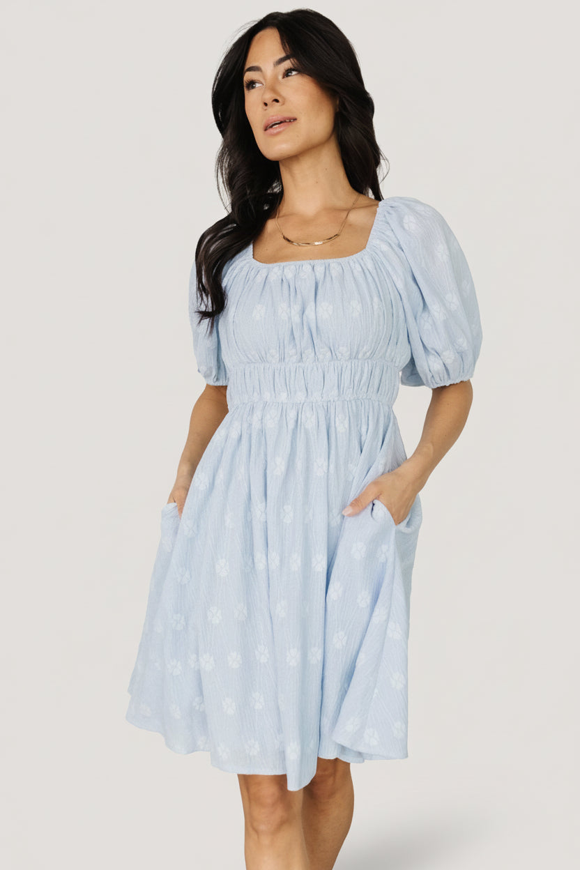 Lexington Short Dress | Blue - Image 9