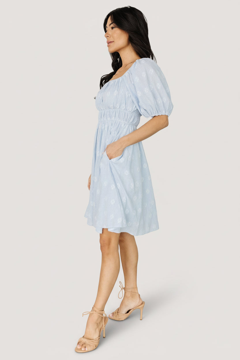 Lexington Short Dress | Blue - Image 8