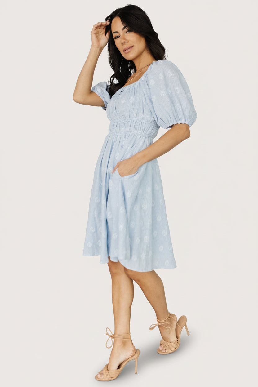 Lexington Short Dress | Blue