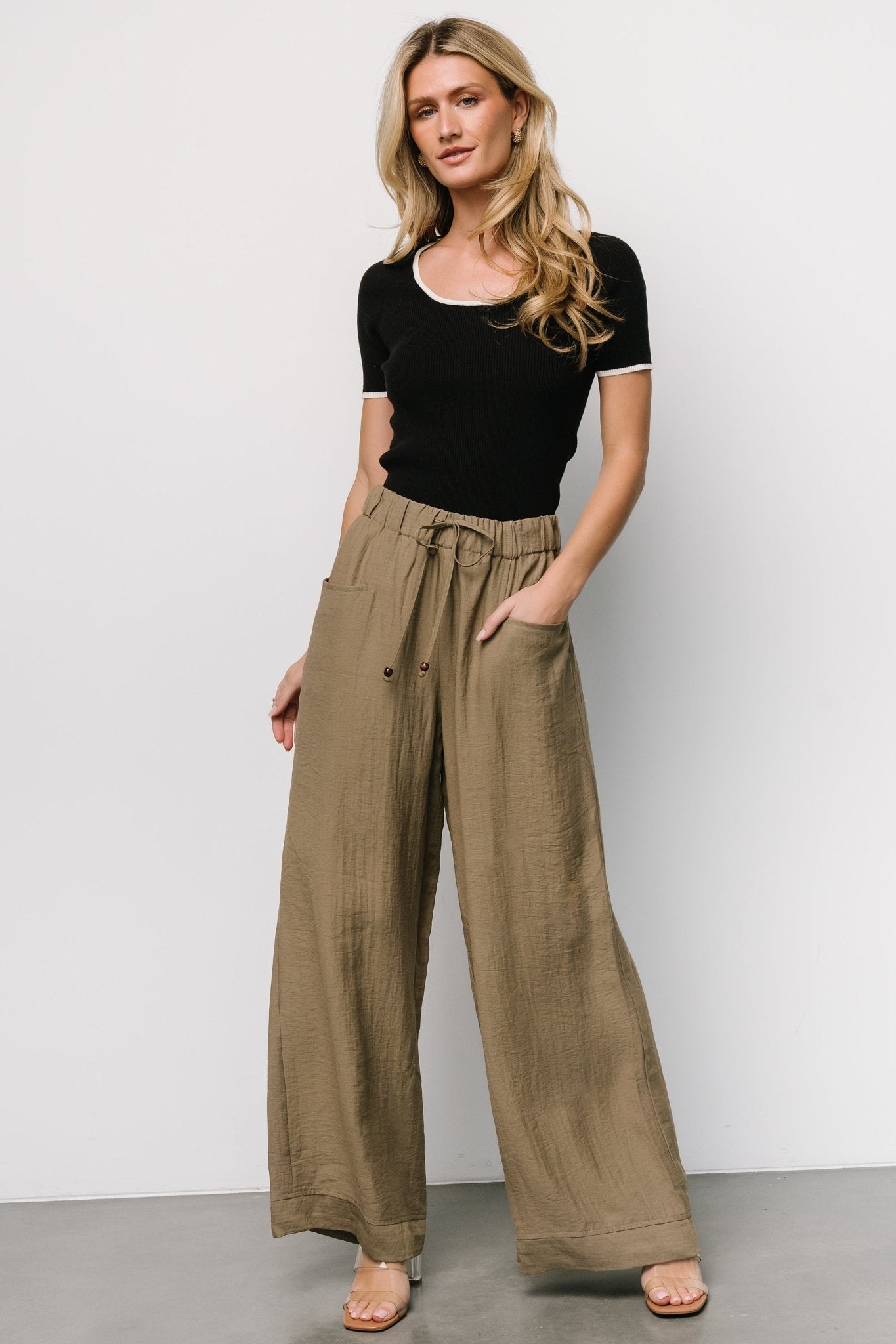 Leza Pants | Olive - Image 2