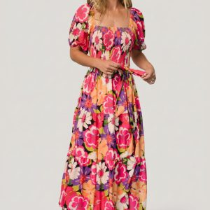 Mazatlan Maxi Dress | Vibrant Floral