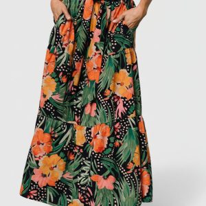 Melea Skirt | Navy Multi Floral