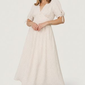 Millar Midi Dress | Natural + Black