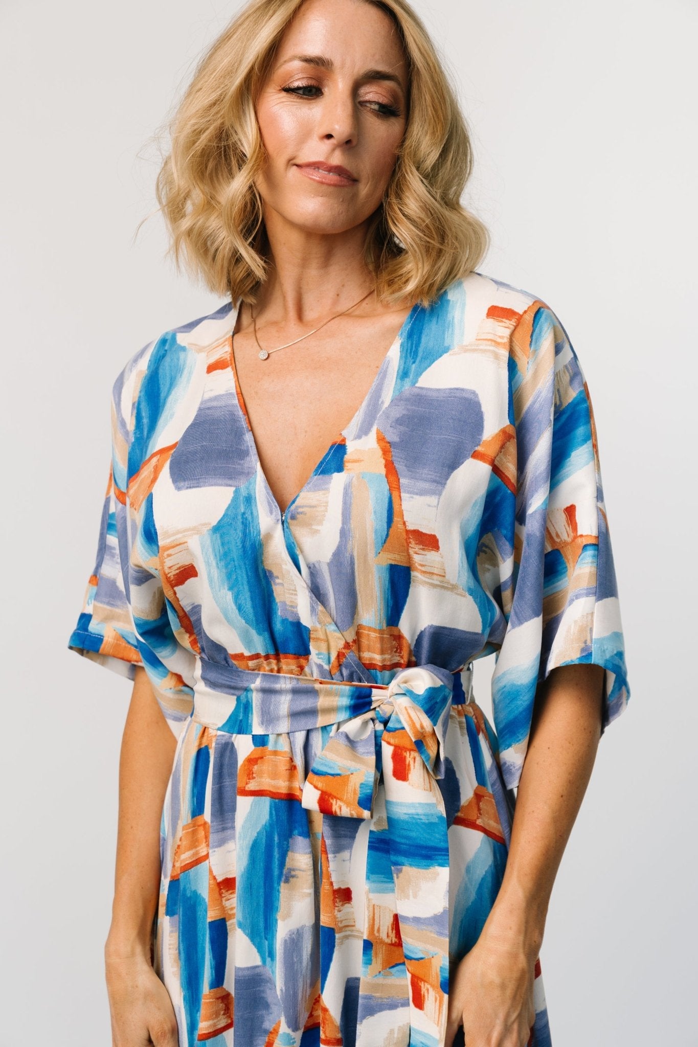 Morgan Maxi Dress | Blue Print - Image 2