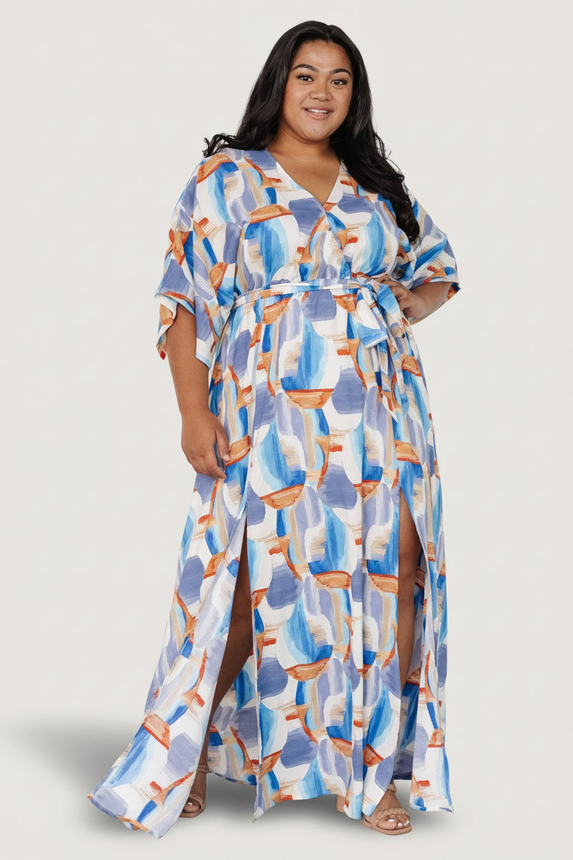 Morgan Maxi Dress | Blue Print - Image 3