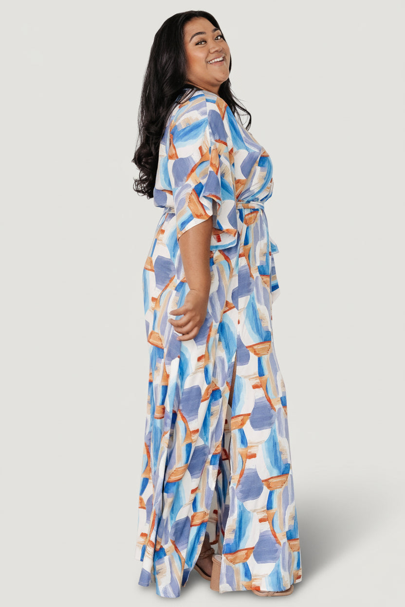 Morgan Maxi Dress | Blue Print - Image 7