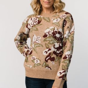 Munich Sweater | Taupe Multi
