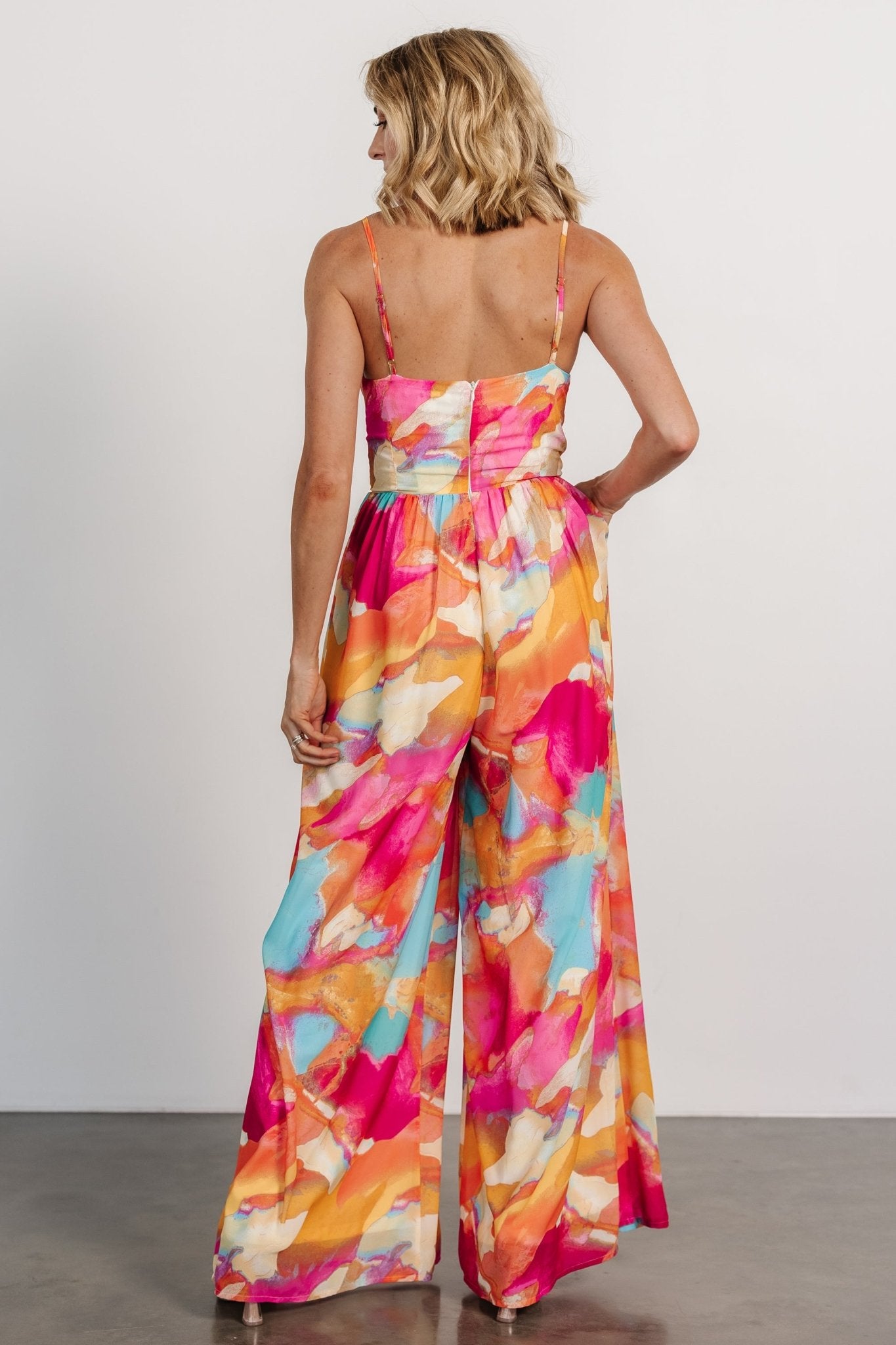 Shea Jumpsuit | Multi Print - Image 5