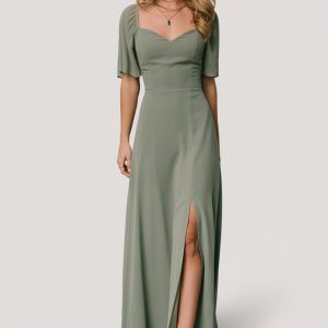 Sierra Sweetheart Maxi Dress | Eucalyptus