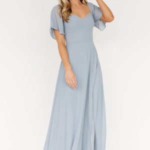 Sierra Sweetheart Maxi Dress | Light Blue