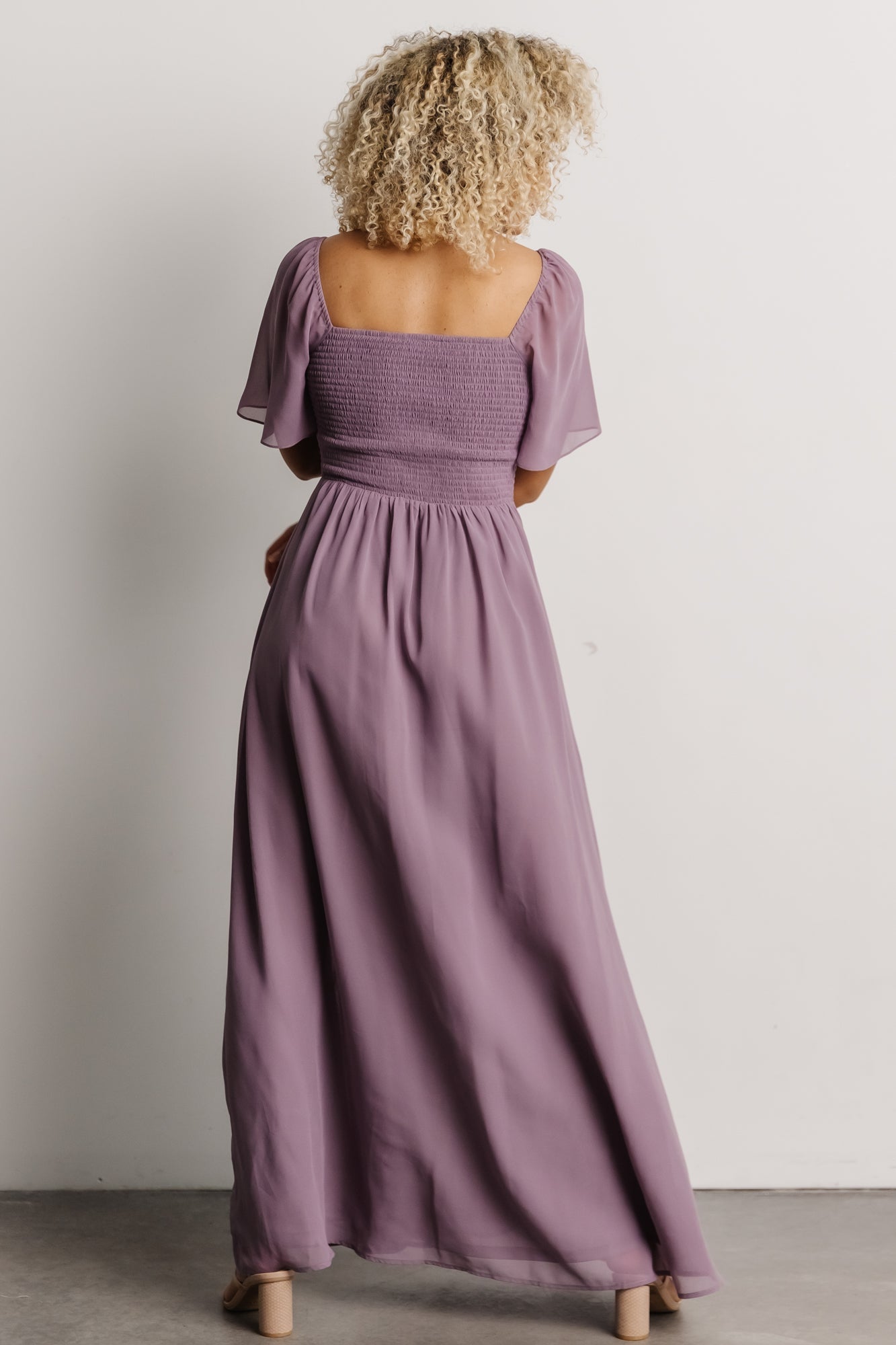 Sierra Sweetheart Maxi Dress | Lilac - Image 3