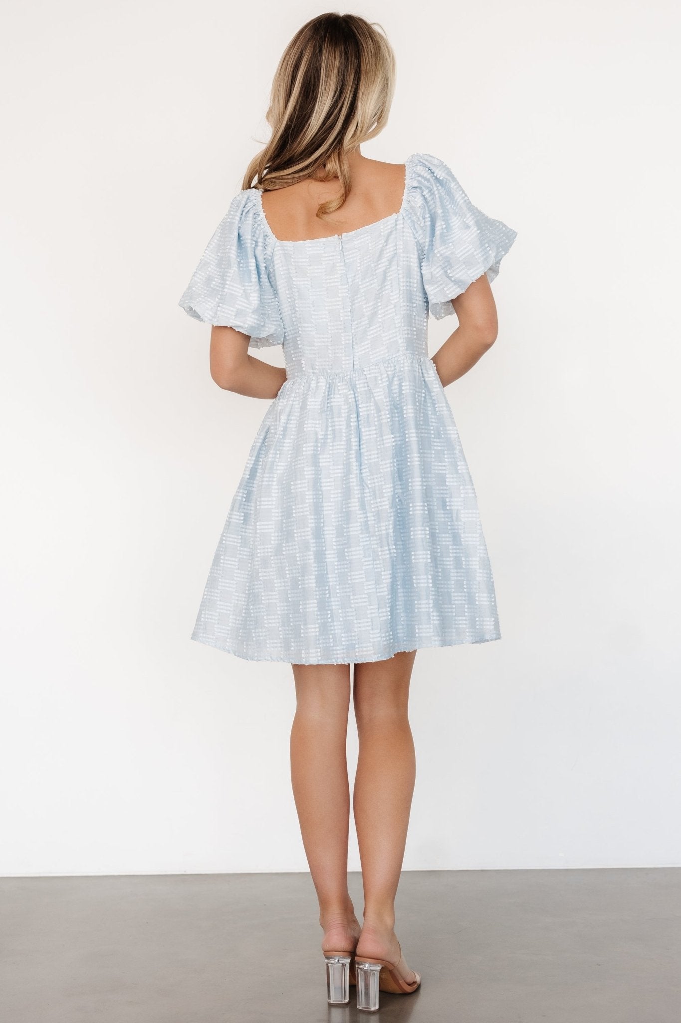 Sommer Short Dress | Light Blue - Image 6