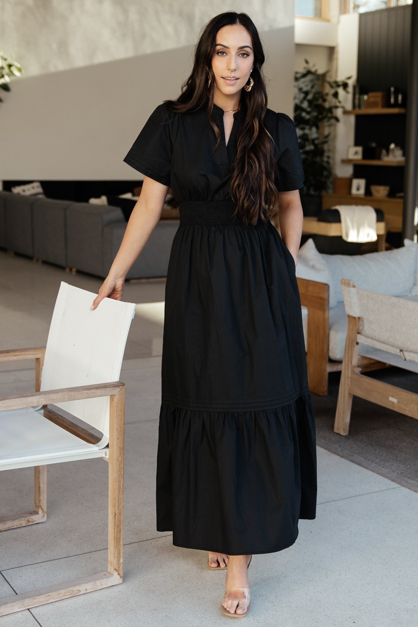 Vera Maxi Dress | Black - Image 5