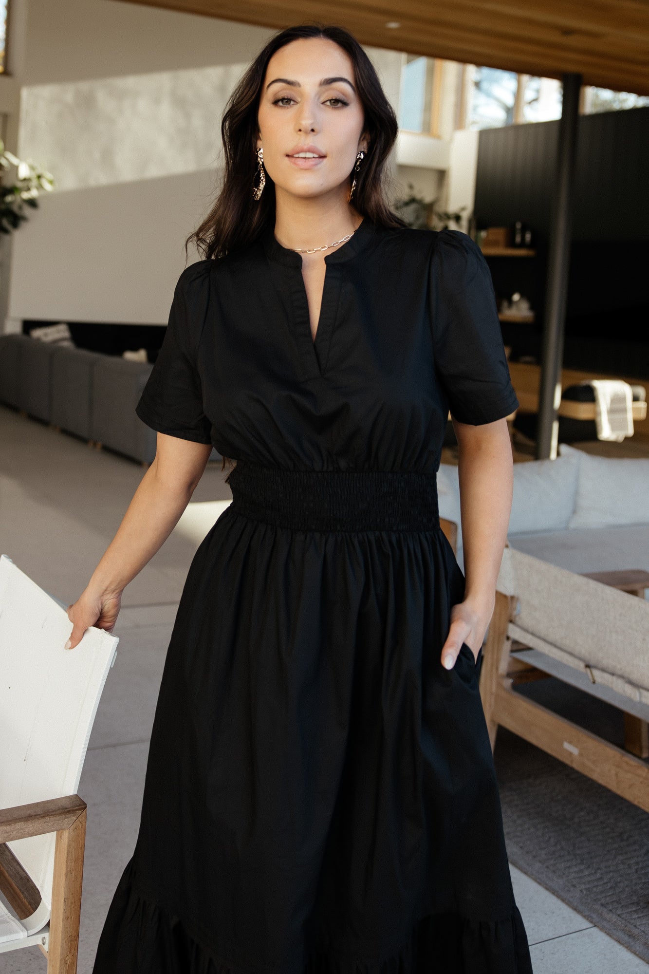 Vera Maxi Dress | Black - Image 6