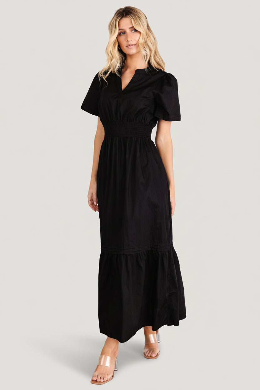 Vera Maxi Dress | Black - Image 3