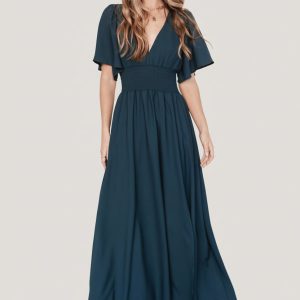 Verona Smocked Maxi Dress | Topaz
